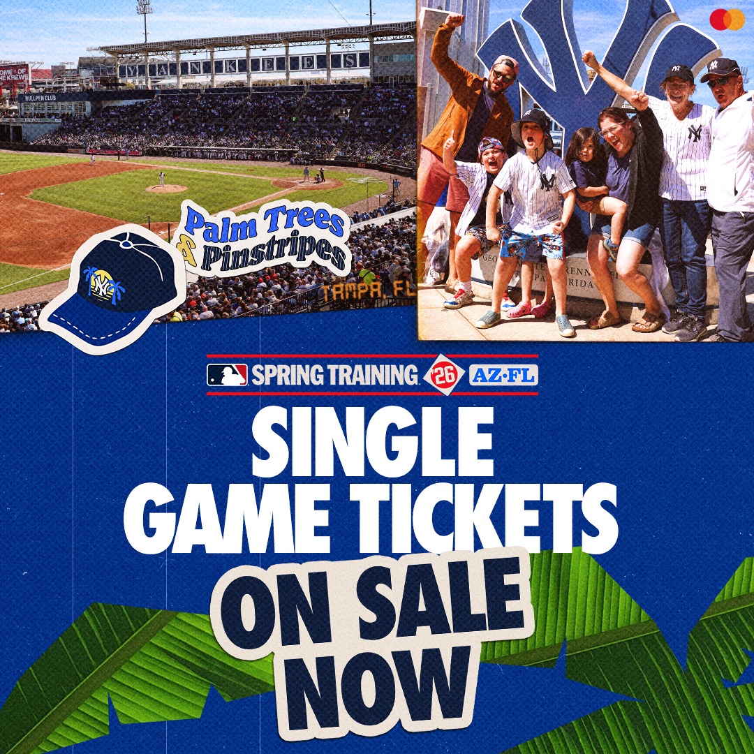 George - Spring is in the air! 🌴⚾Single game tickets are officially on ...