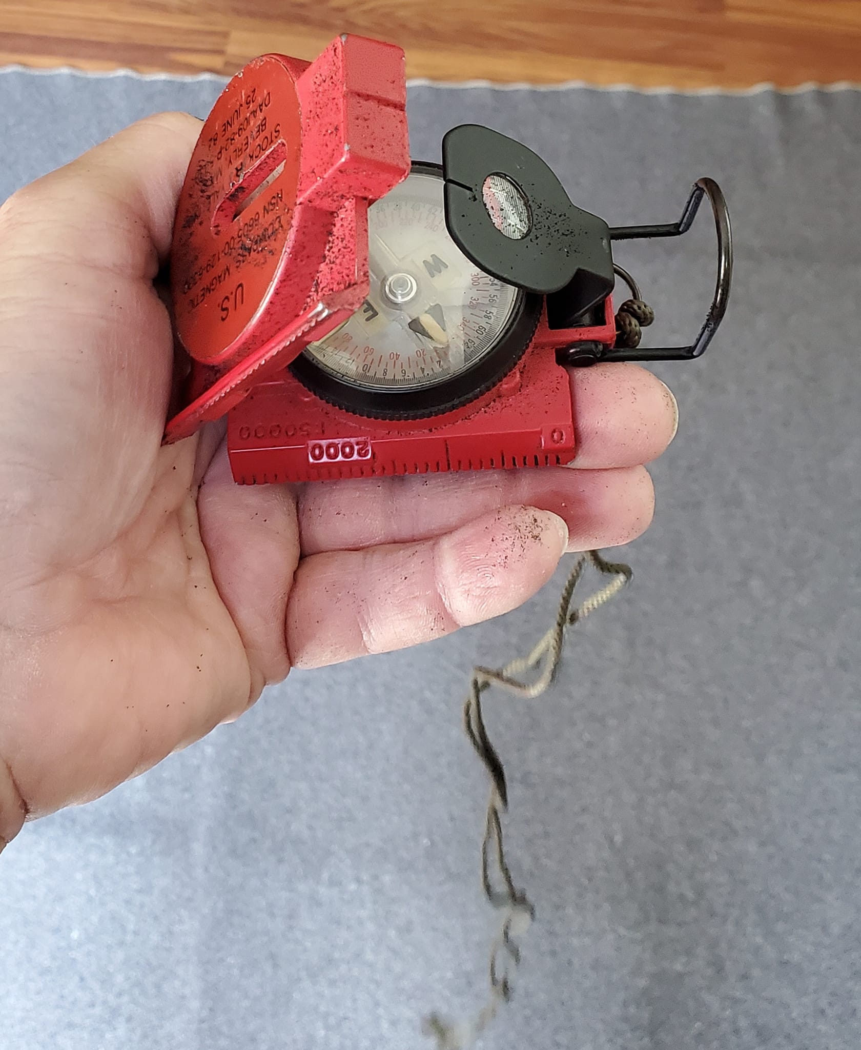 Is there any reason to keep the old compass equipment in a PA22