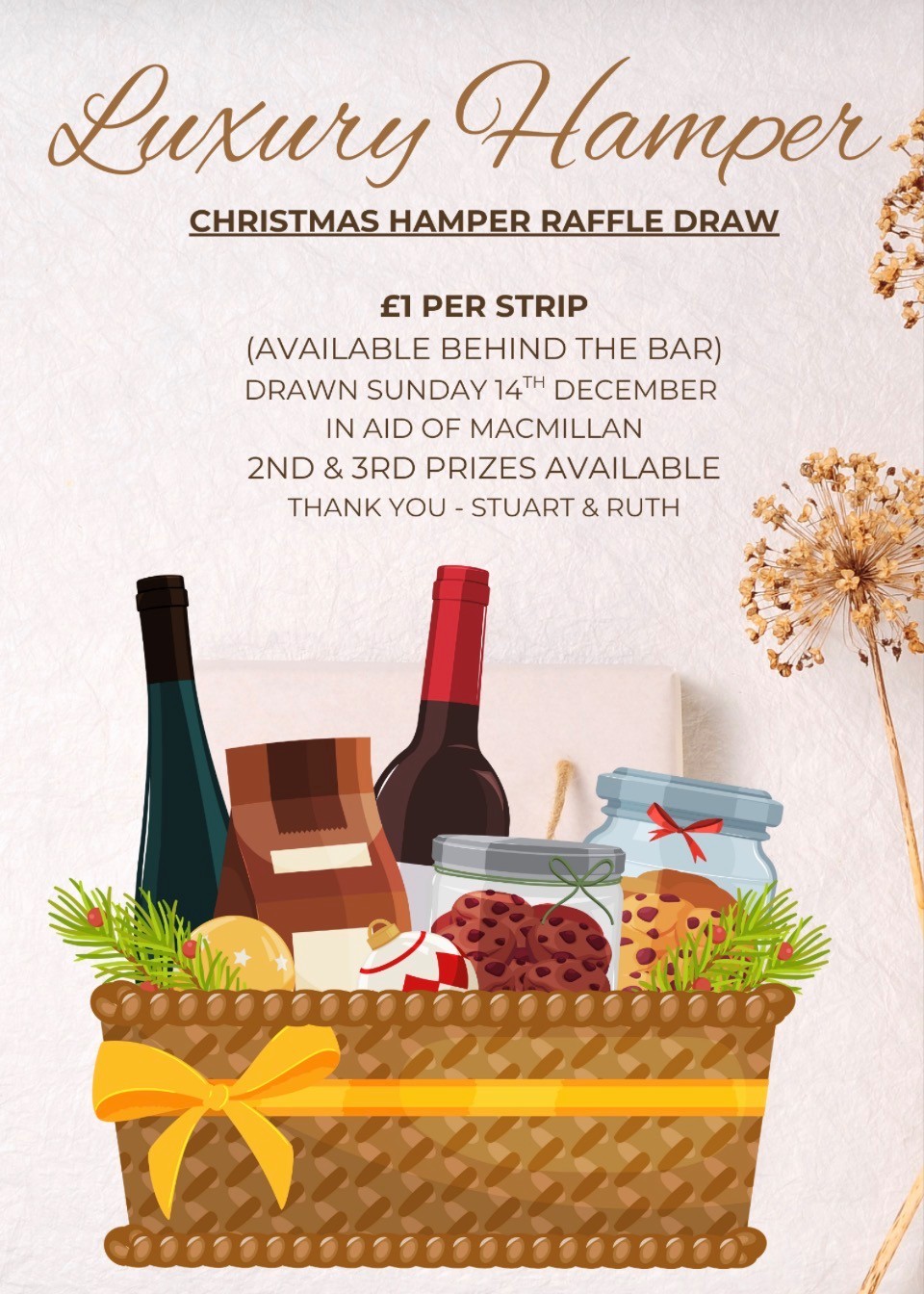 🎄 Christmas Hamper Raffle! 🎄... - Durham City Golf Club | Facebook