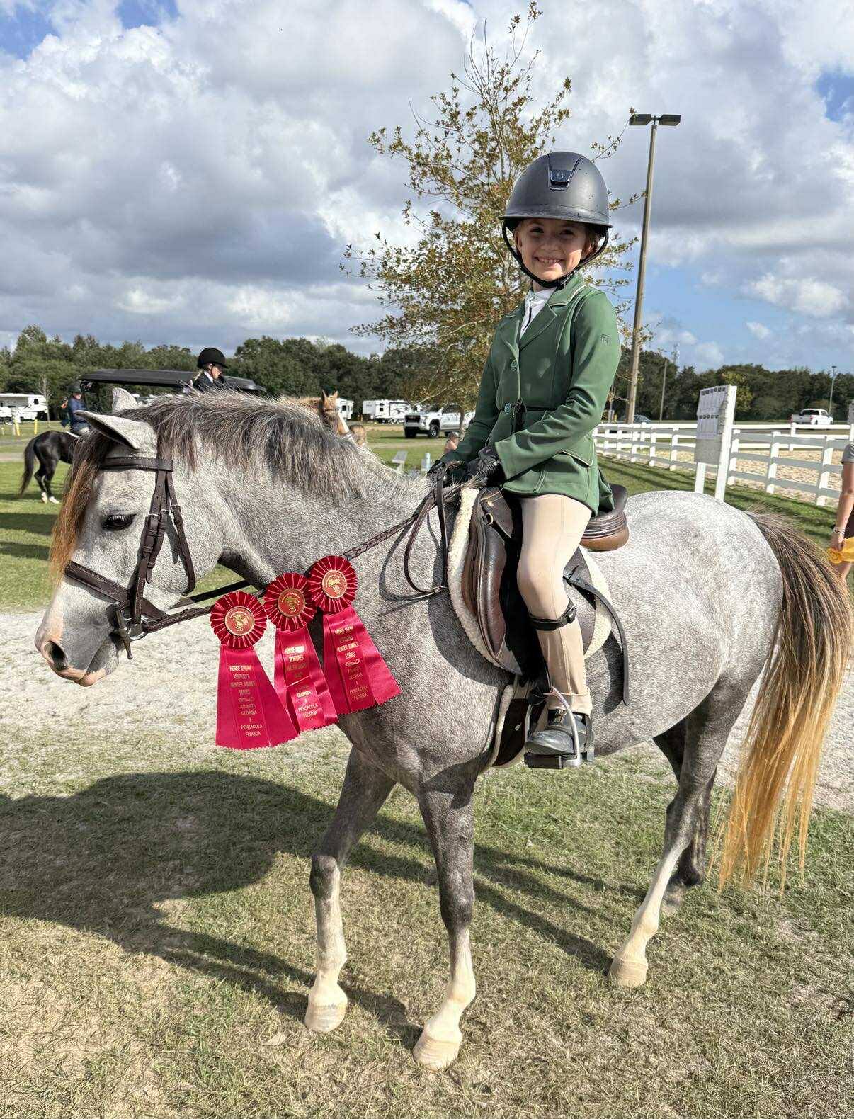 Trinity - Lucia said these were all blue since she rode against Morgan ...