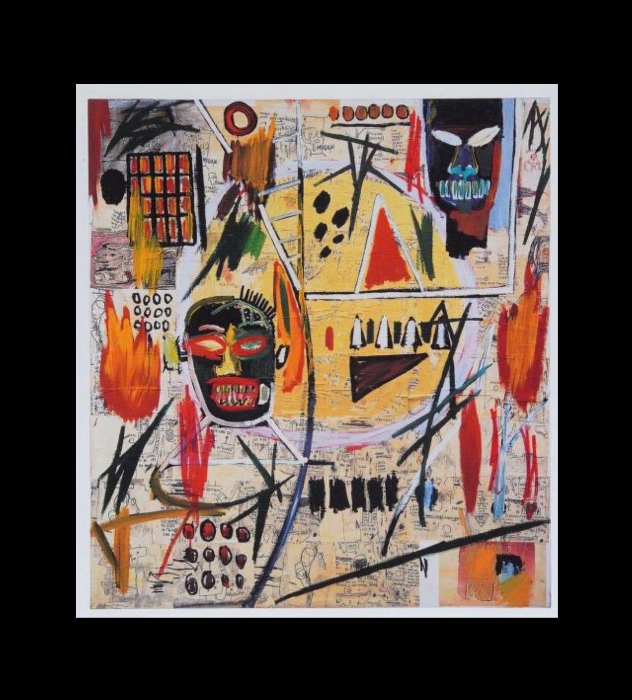 JEAN-MICHEL BASQUIAT IN HIS NEW YORK STUDIO IN 1987. Are you a