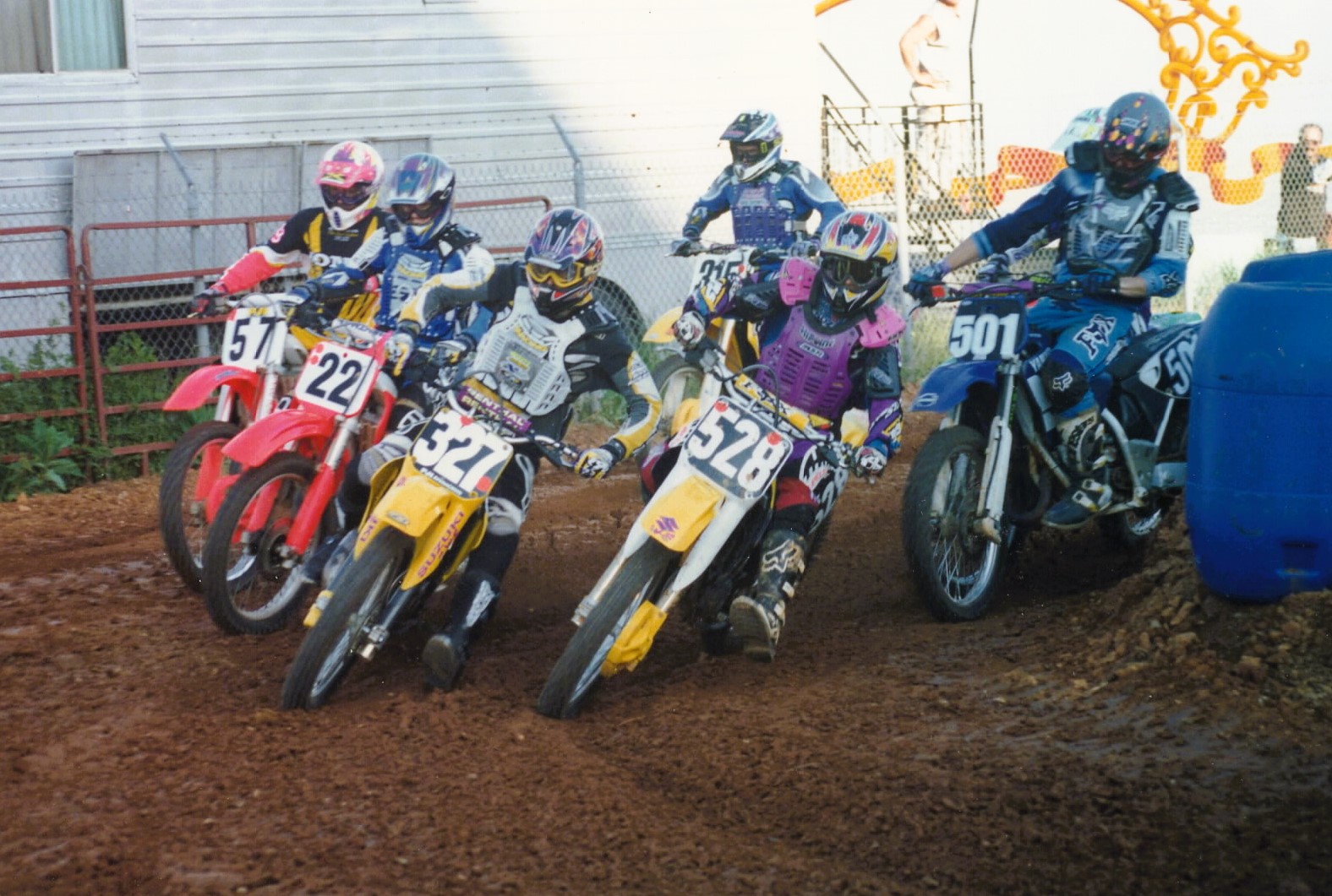 Rider - Adam Ward (528) and Chad Black (327) dead even into the first ...