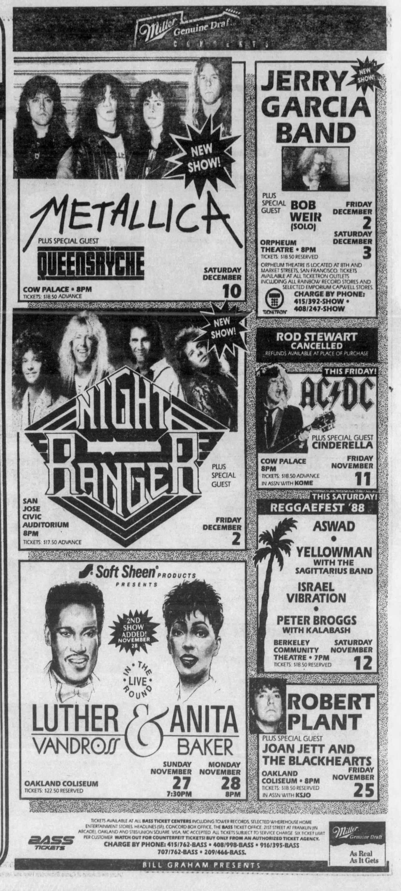 On this date in 1994: Metallica's summer tour brought the band to