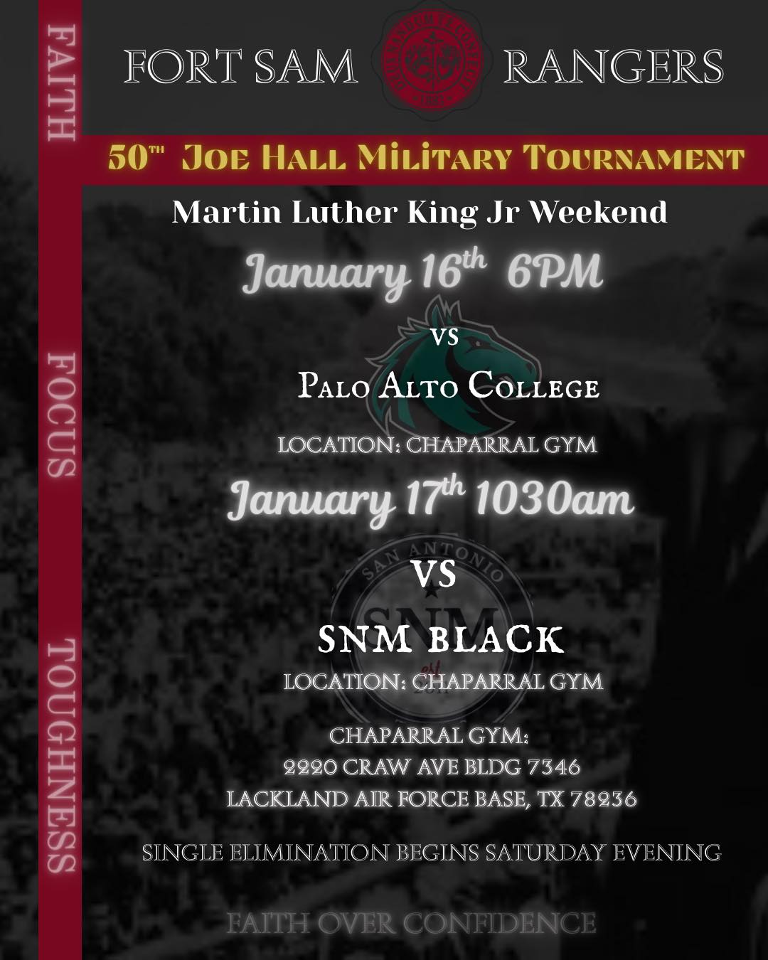 Fort Sam Houston Rangers Men's Basketball