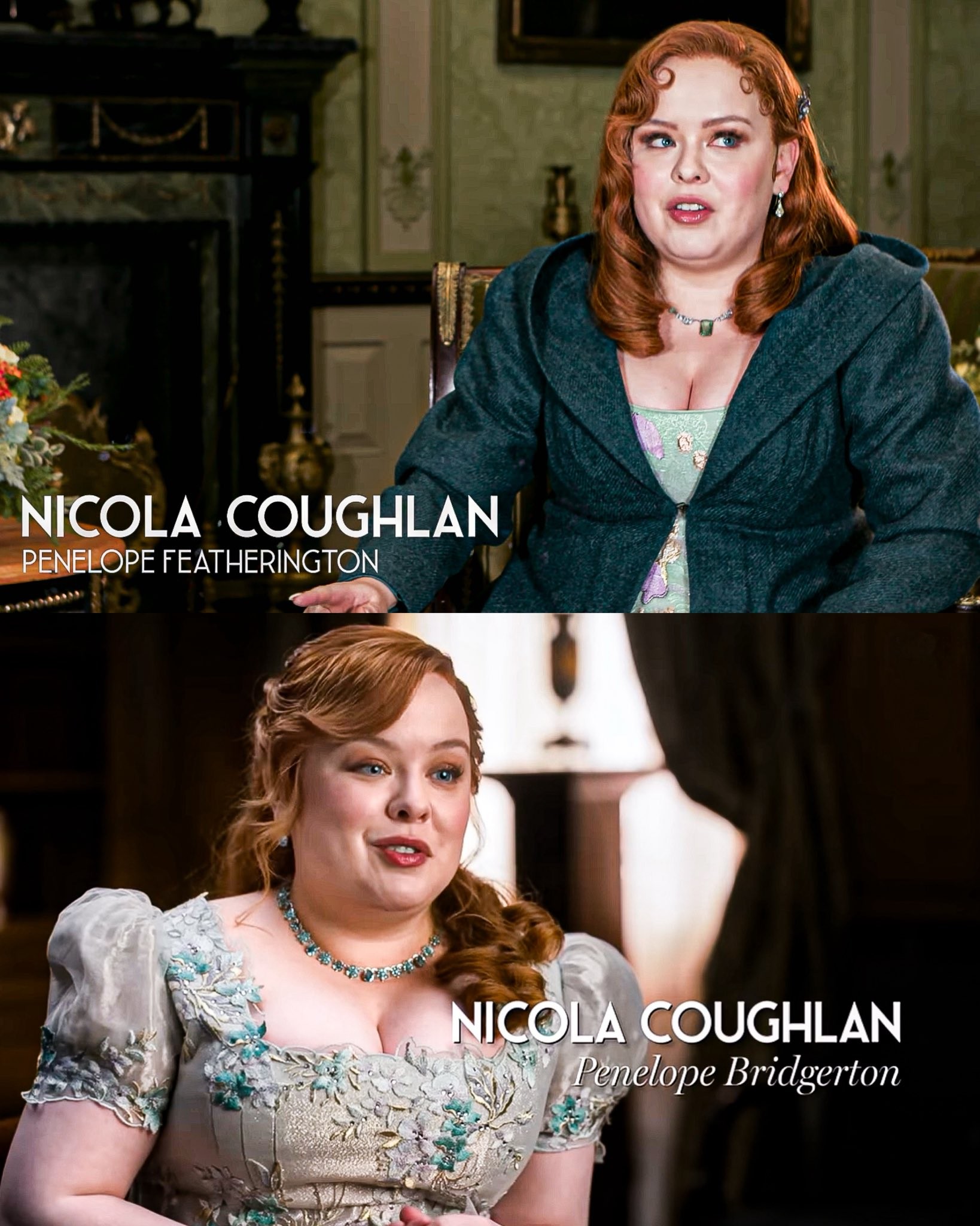 Penelope Featherington becomes Penelope Bridgerton