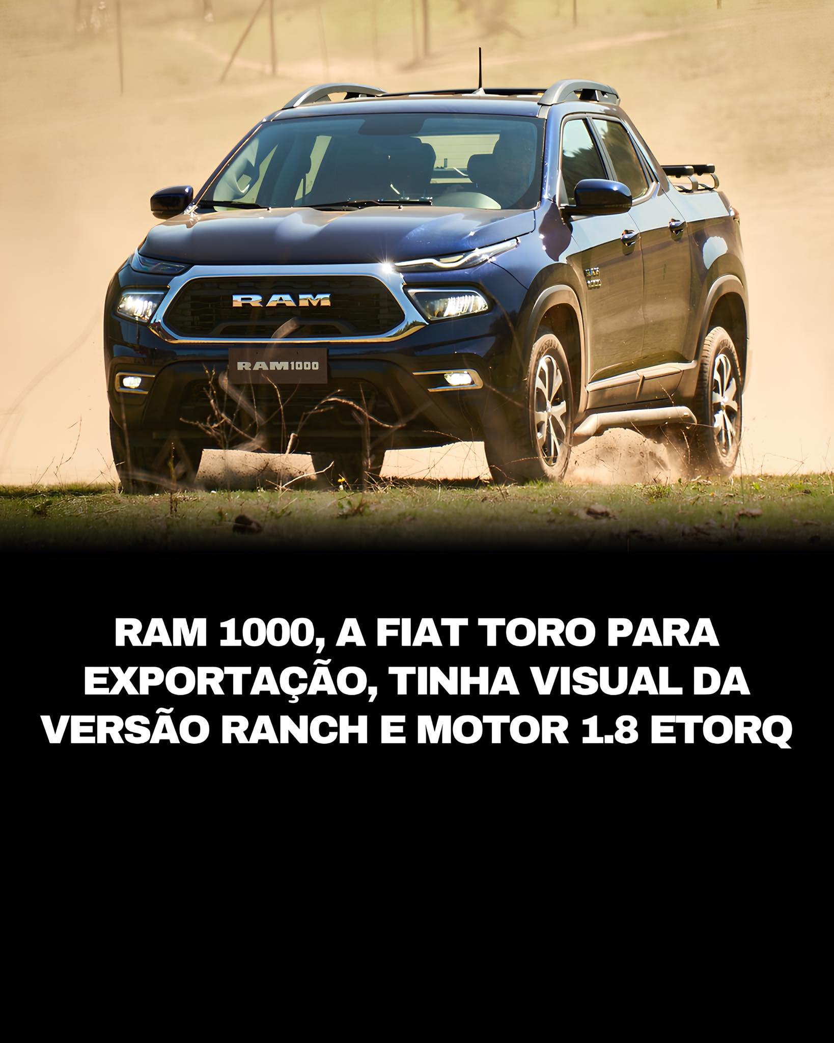 A Ram 1000 foi a forma encontrada... - Mauro Costa Barbosa | Facebook