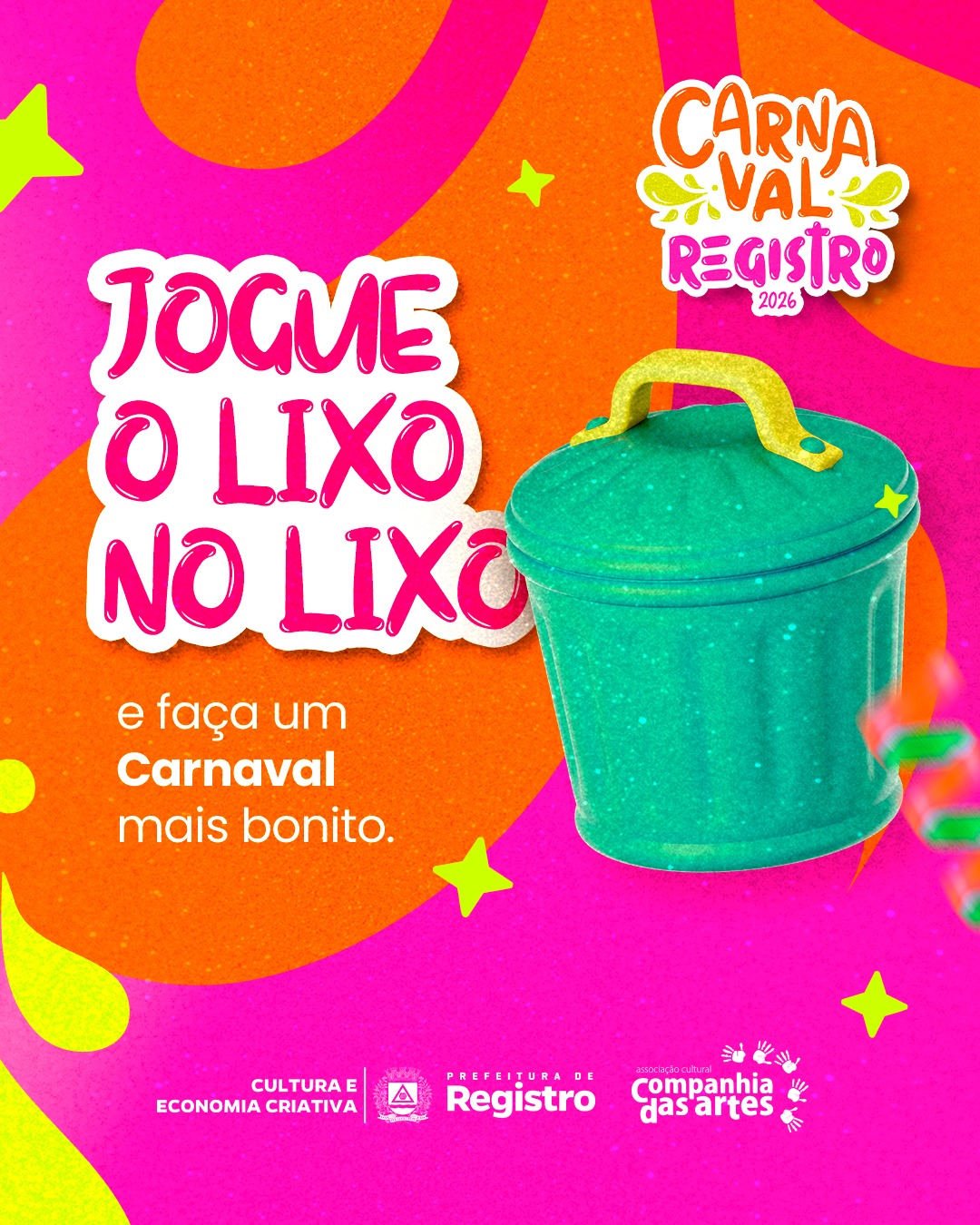 🌟 JOGUE O LIXO NO LIXO 🌟 Vamos... - Prefeitura de Registro | Facebook