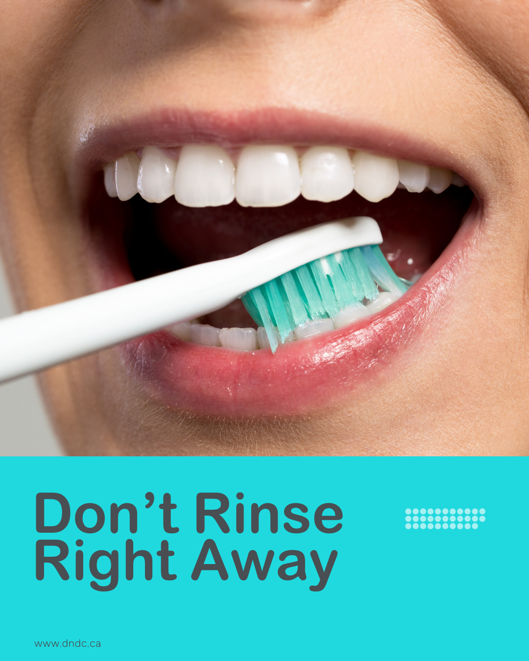 Danforth - 🪥 Here’s a simple hack for stronger teeth: after brushing ...