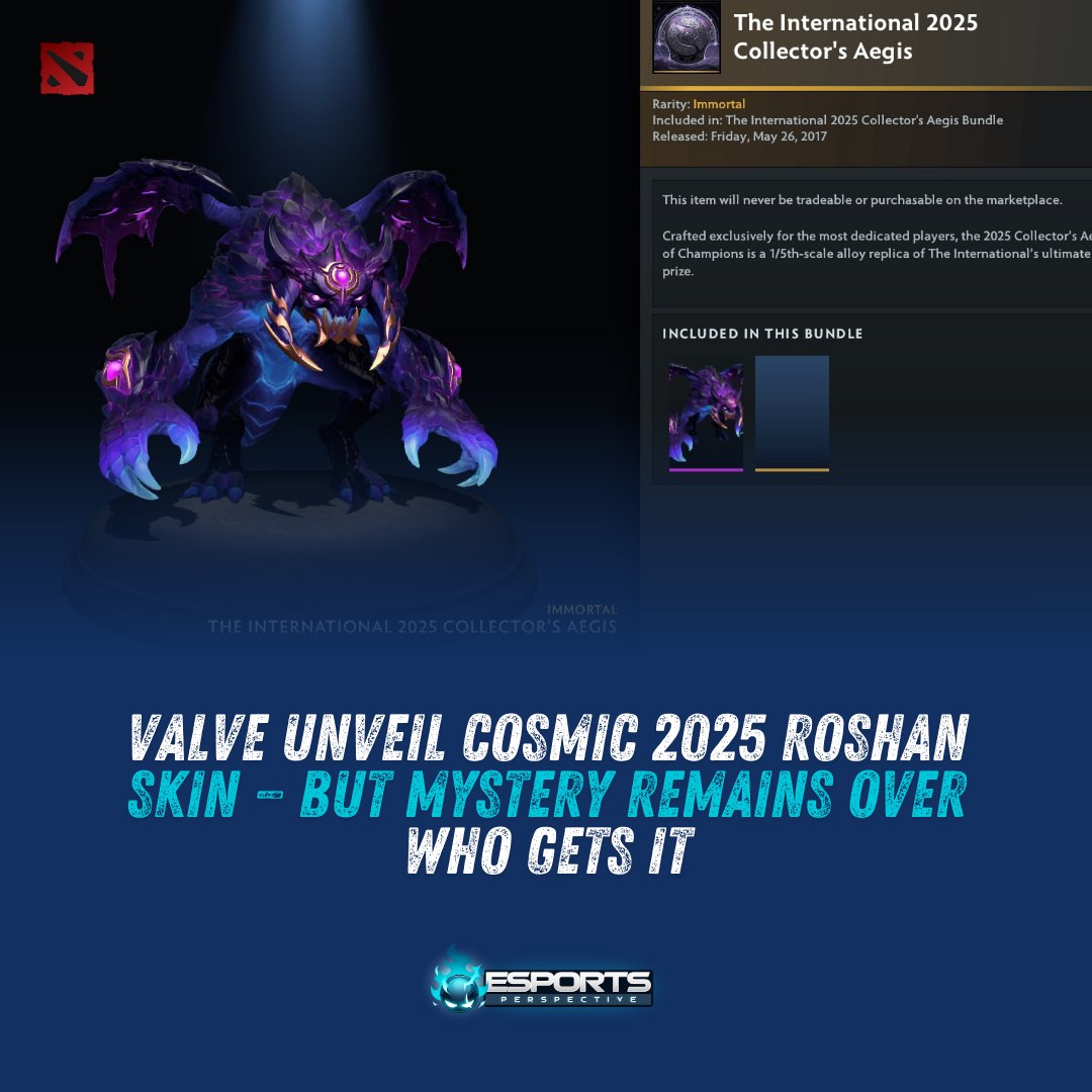 A new Roshan has entered the pit. Valve have added a brand-new
