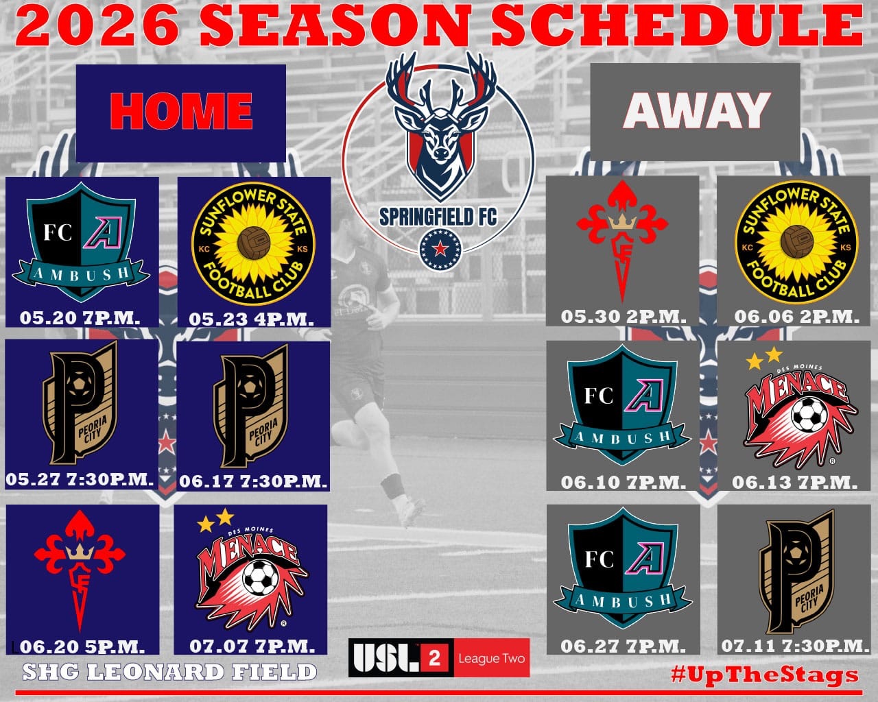 Springfield - 🚨 SCHEDULE RELEASE 🚨 The wait is over. The dates are ...