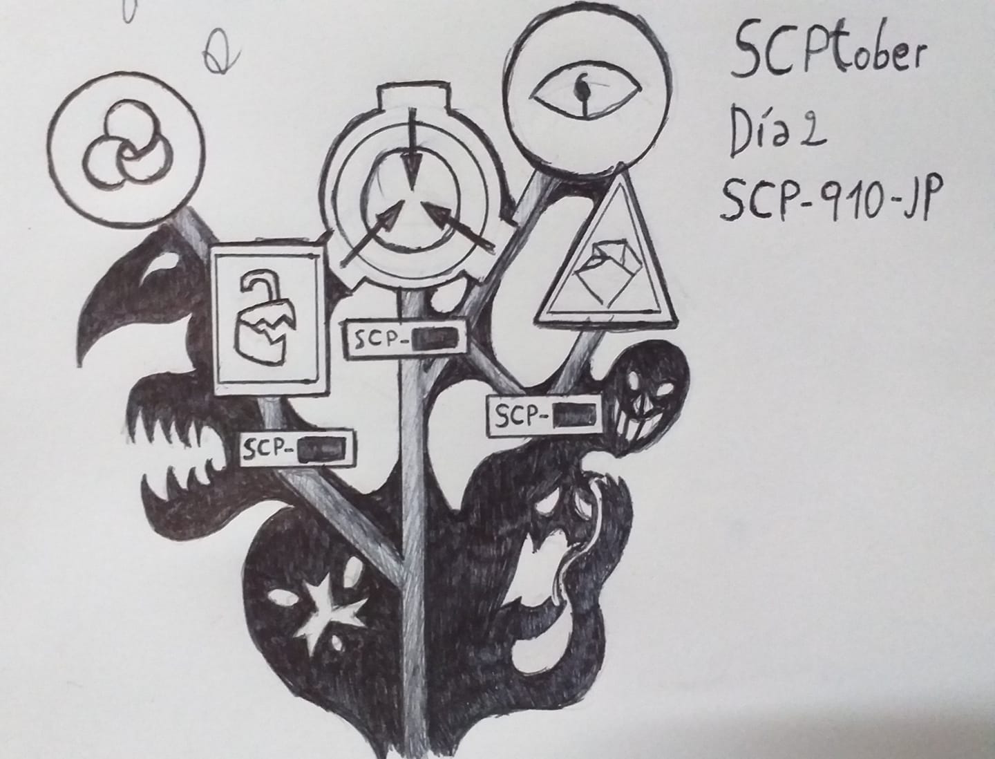 HunterKnight - Skiptober dia 2 SCP-910-JP Una anomalía de la rama ...
