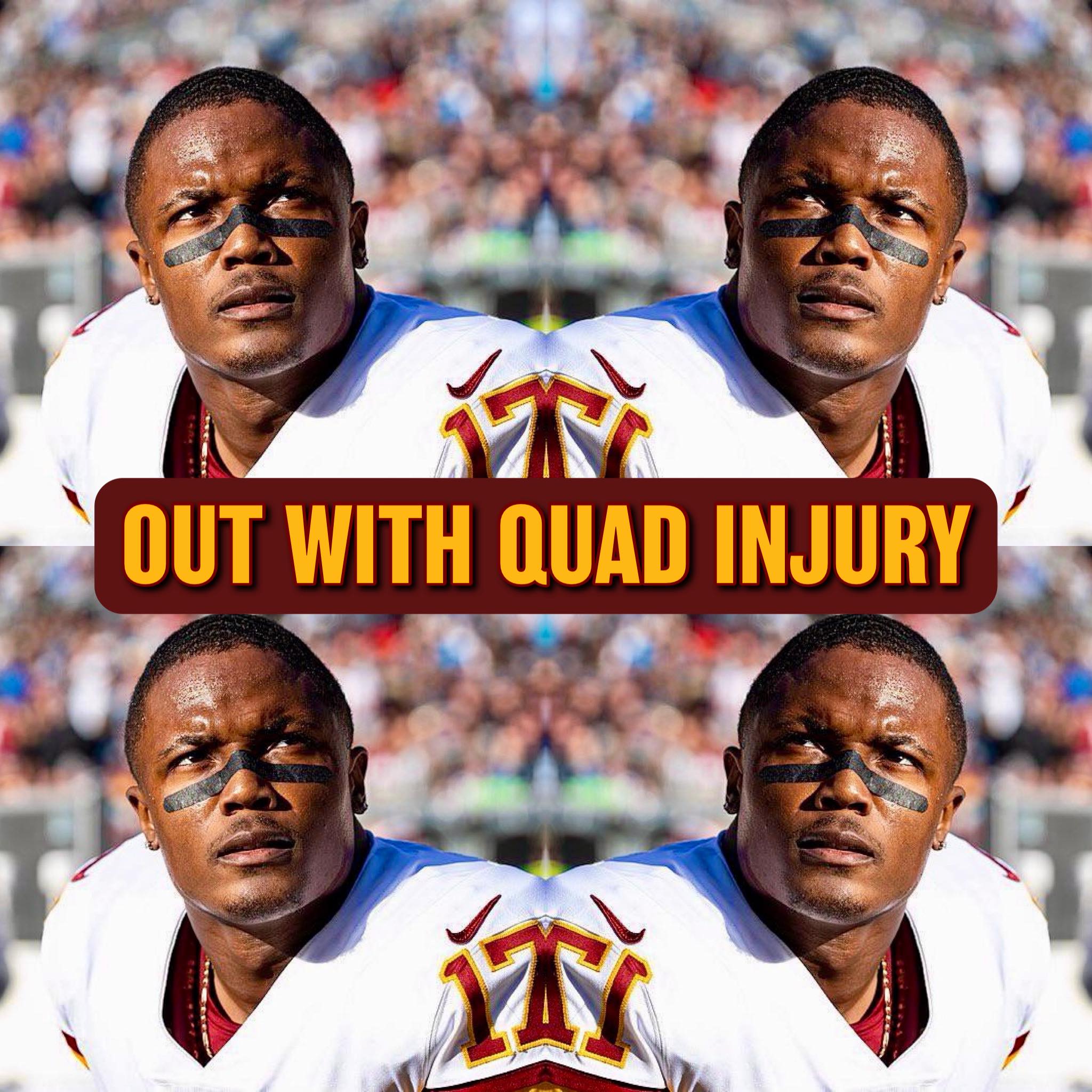 Commanders Hub - Terry McLaurin is OUT Week 4 vs ATL | Facebook