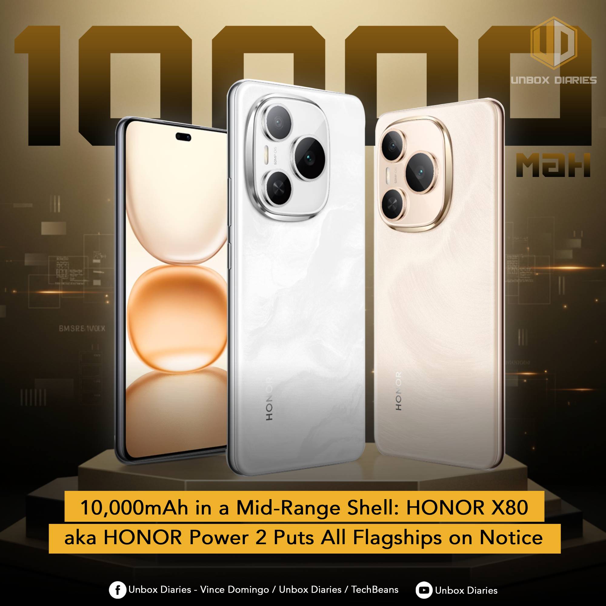 The Honor Power 2 is coming this month with 10,800mAh battery 