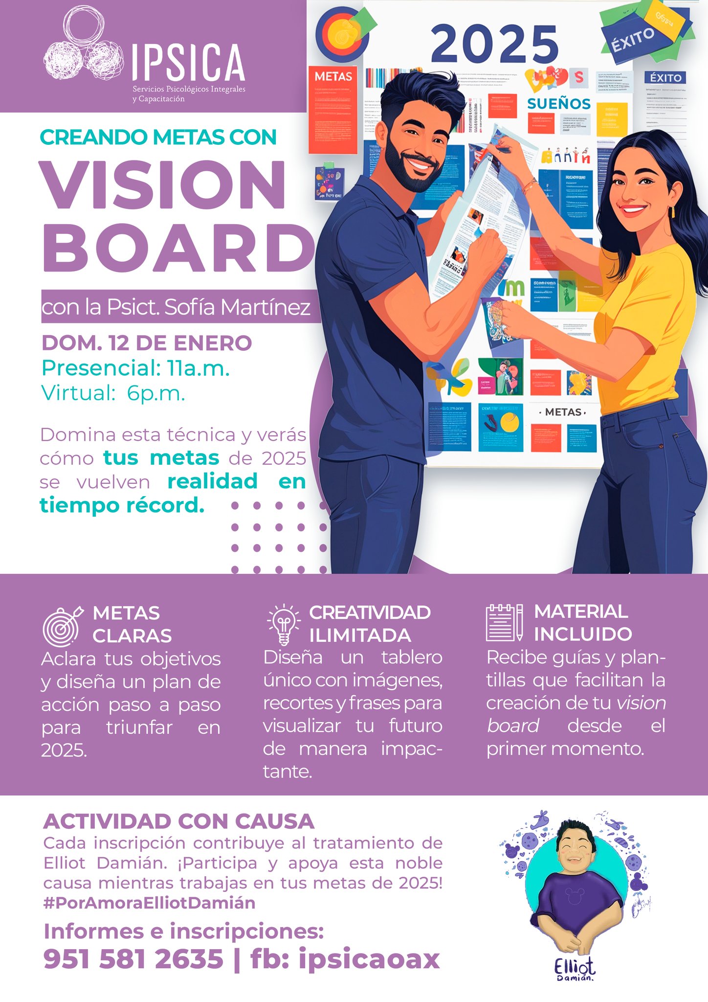 IPSICA - 🌟 ¡TRANSFORMA TU 2025! 🌟 ¡Únete a nuestro TALLER VISION BOARD ...