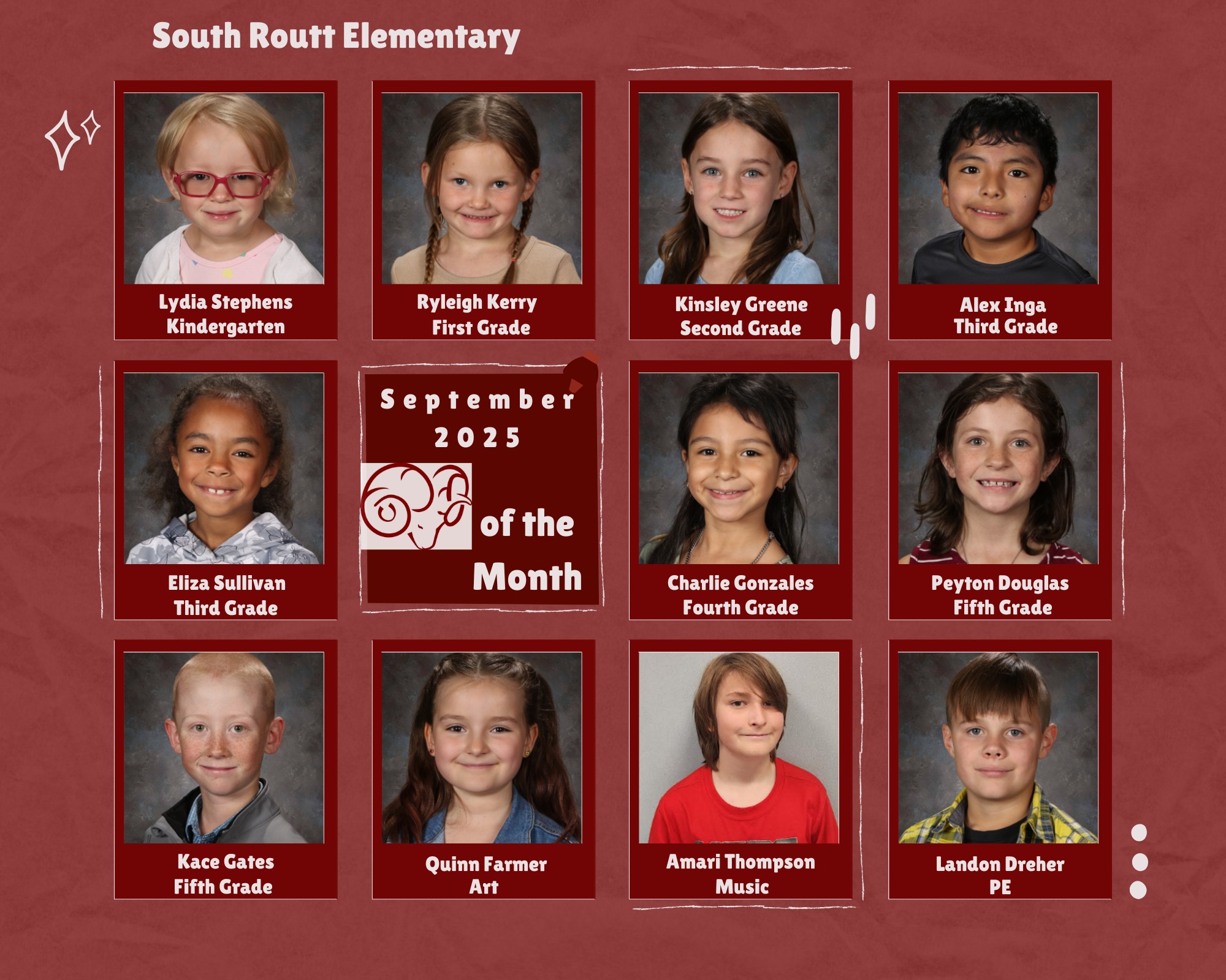Congratulations to September's RAMS of... - Town of Oak Creek | Facebook