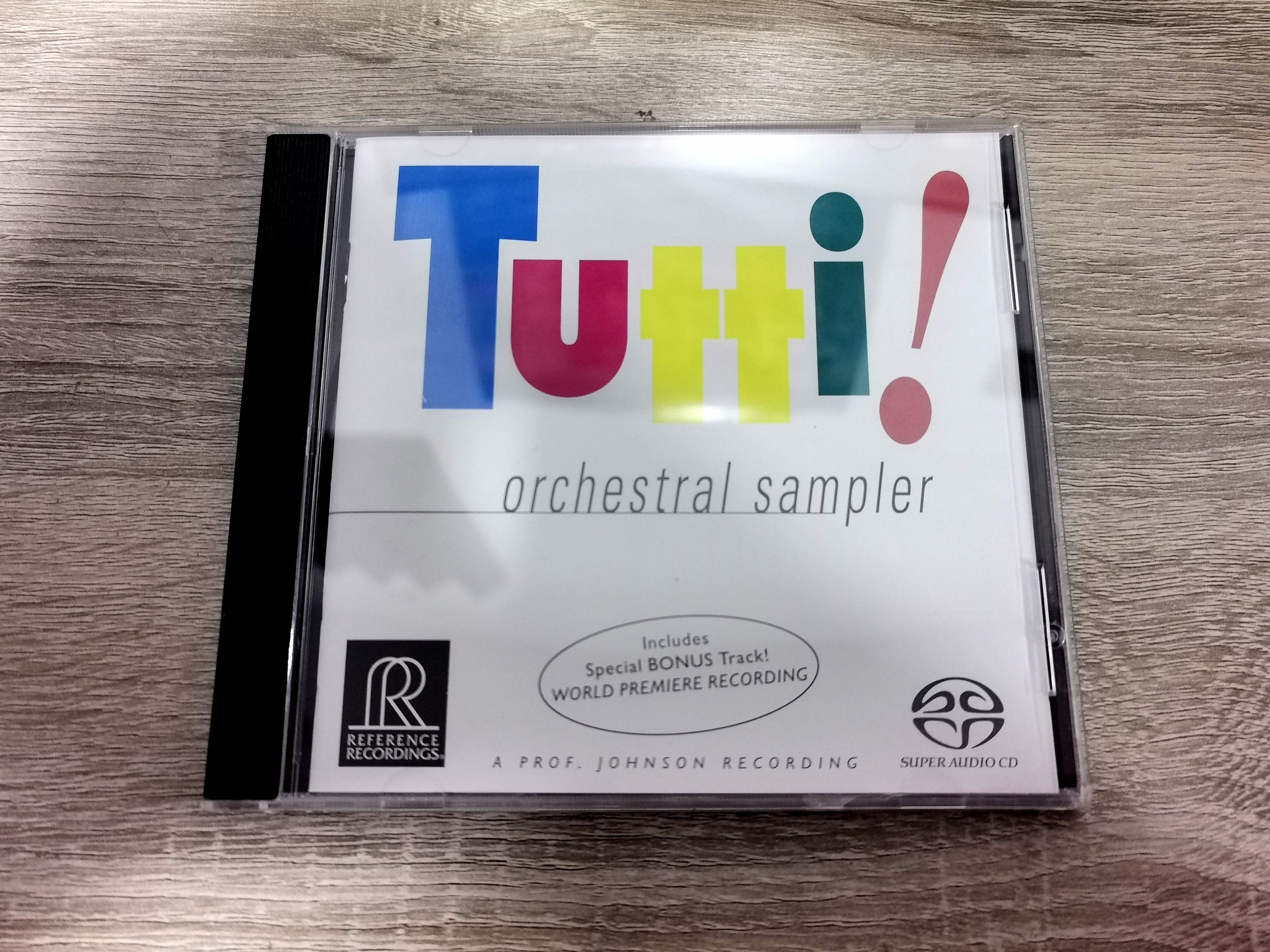 【中古】「未使用品」［CD］Tutti Orchestral Sampler MusicCentre - Tutti Orchestral Sampler PRELOVED COPY Super Audio