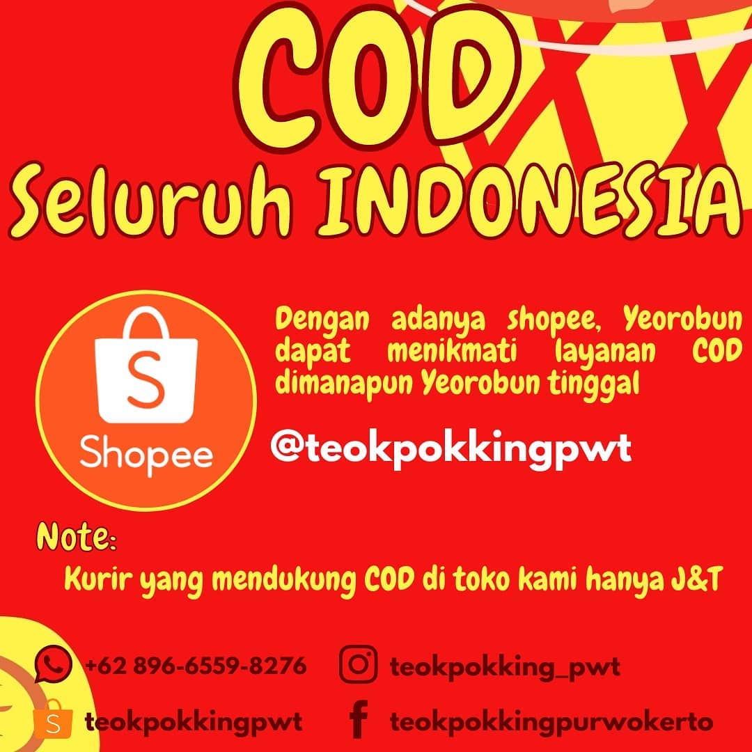 Teokpokking_Pwt - 안영 하서 여로 분! Sekarang yeorobun bisa COD dari mana aja ...