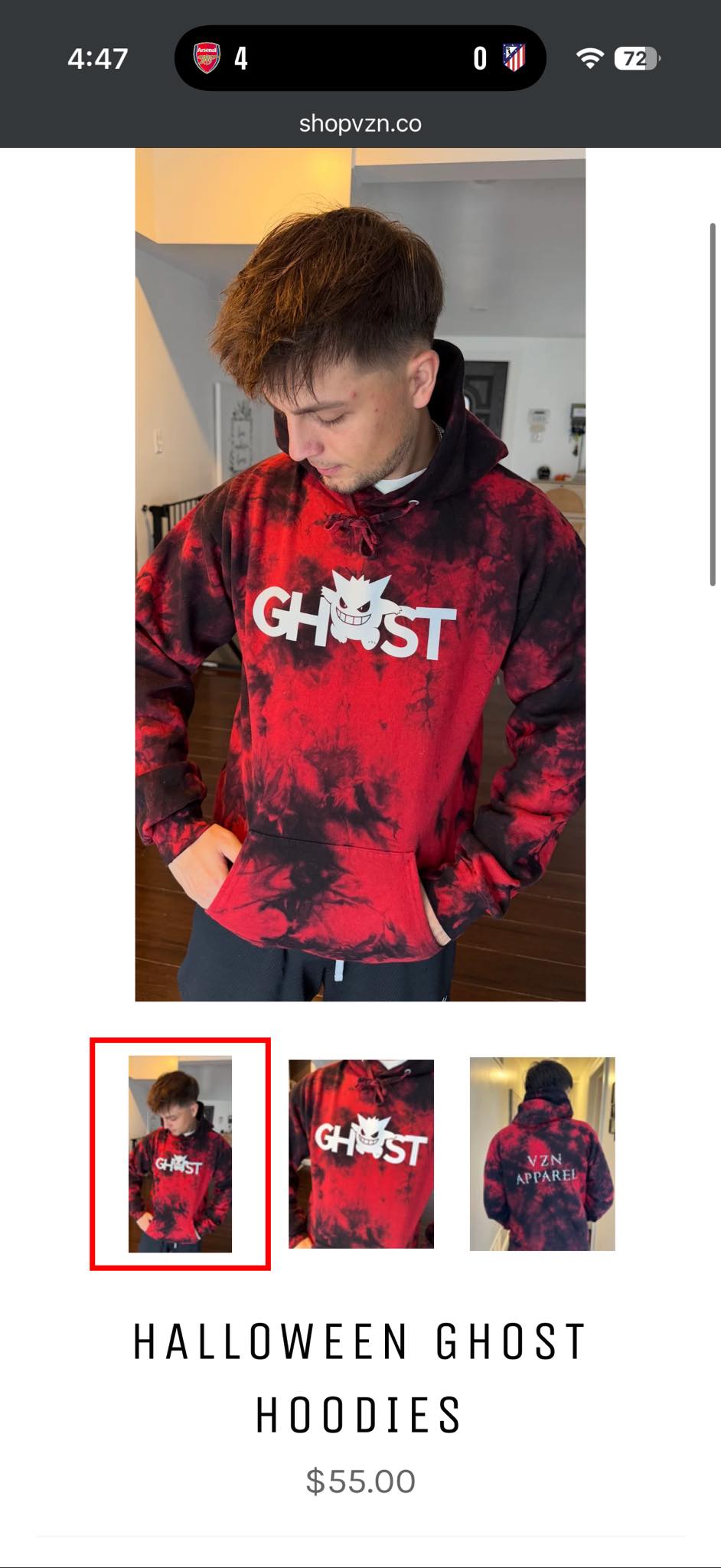 New Ghost Edition hoodies available