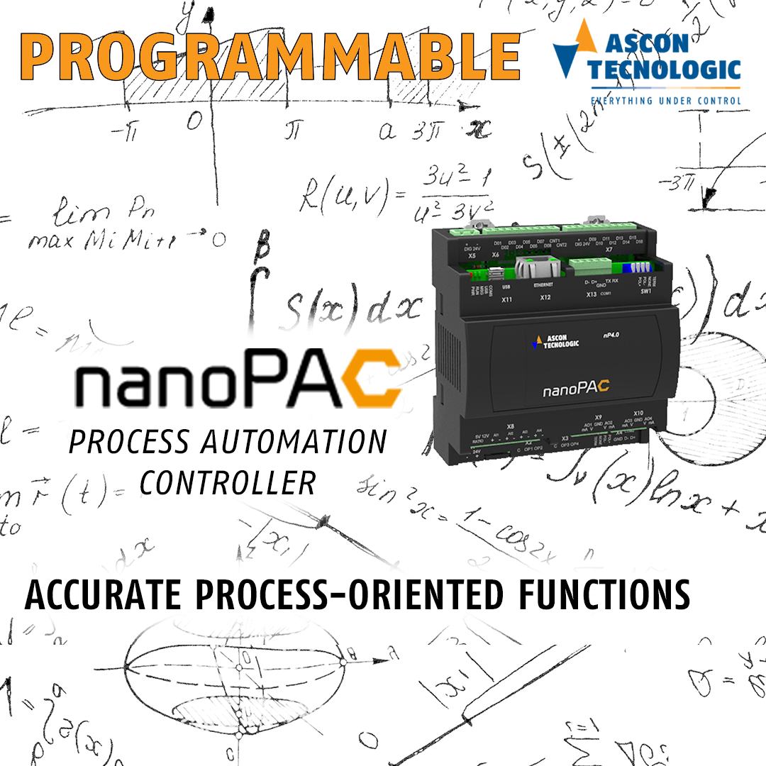 Ascon - The nanoPAC process controller is the more modern PAC from ...
