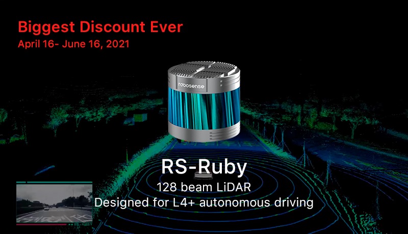 RoboSense - The #biggestdiscount ever of RoboSense powerful 128 beams # ...
