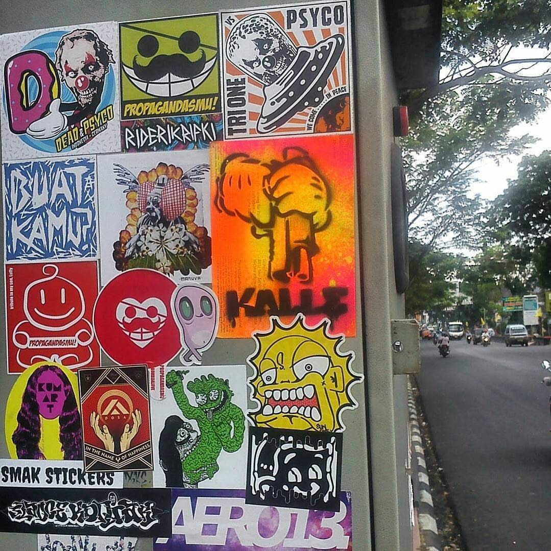 DEAD. - SICK!!!! . . #Repost @indonesiartfoundation ・・・ #stickerscombo ...