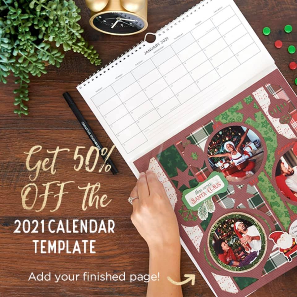 The 2021 Calendar Template goes... - CM with LaLi VIP Page