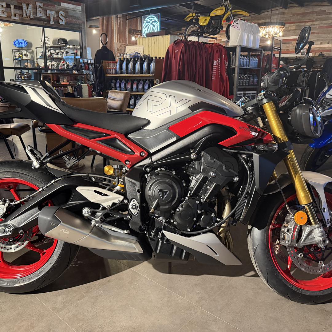 🔥 JUST IN — 2026 Triumph Street Triple 765 RX 🔥 It's here and