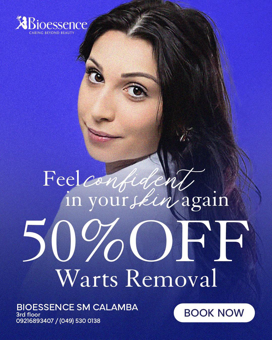 Bioessence - Say Goodbye to Warts—at 50% OFF! You asked, we deliver! We ...