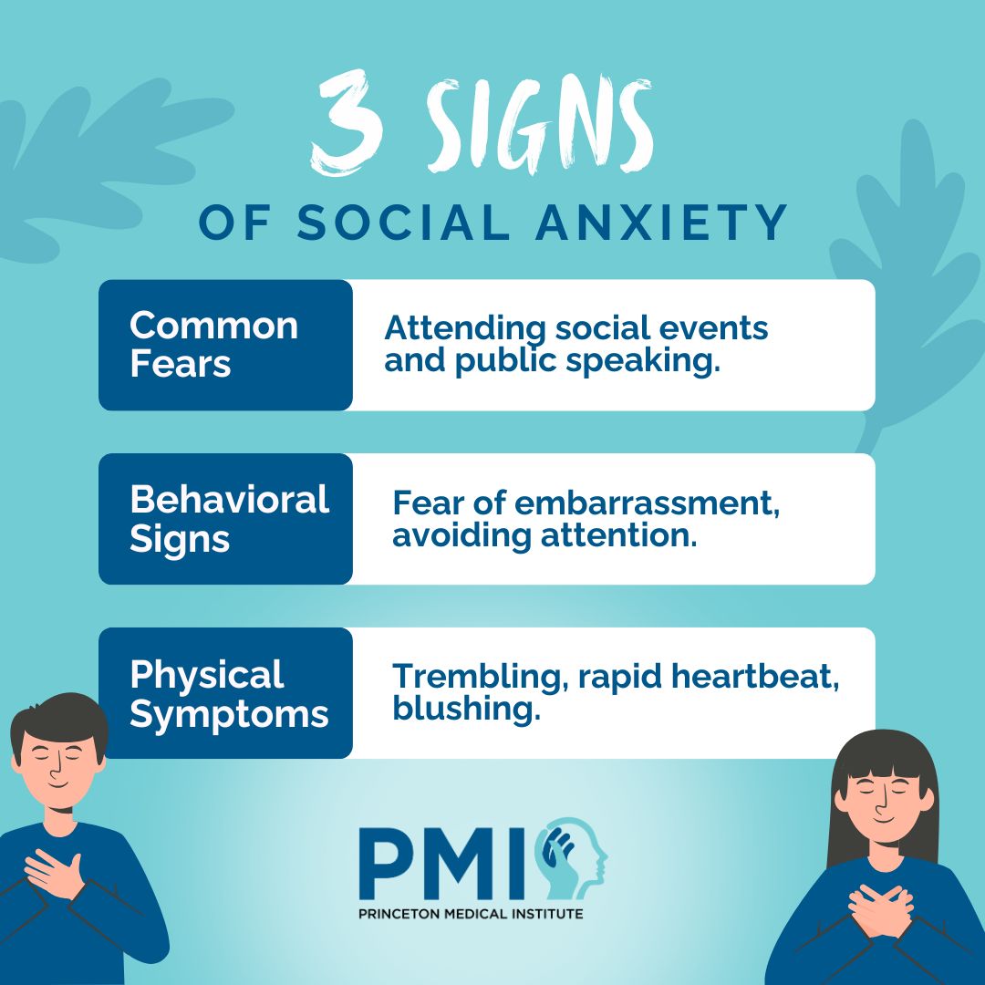 Princeton - Social anxiety can be challenging. Here are 3 common signs ...