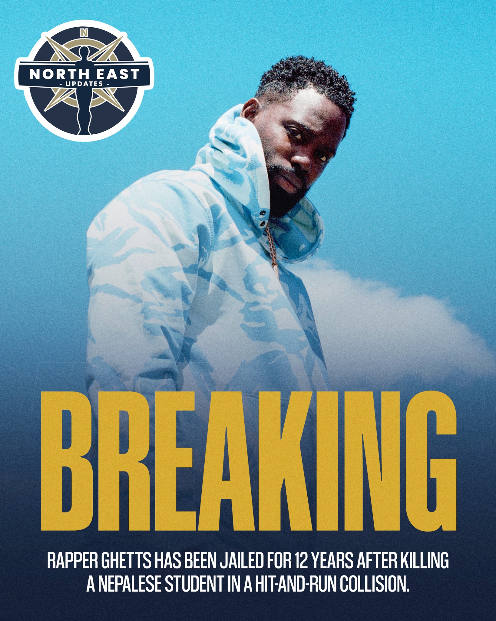 🚨 BREAKING : Rapper Ghetts has been... - North East Updates | Facebook