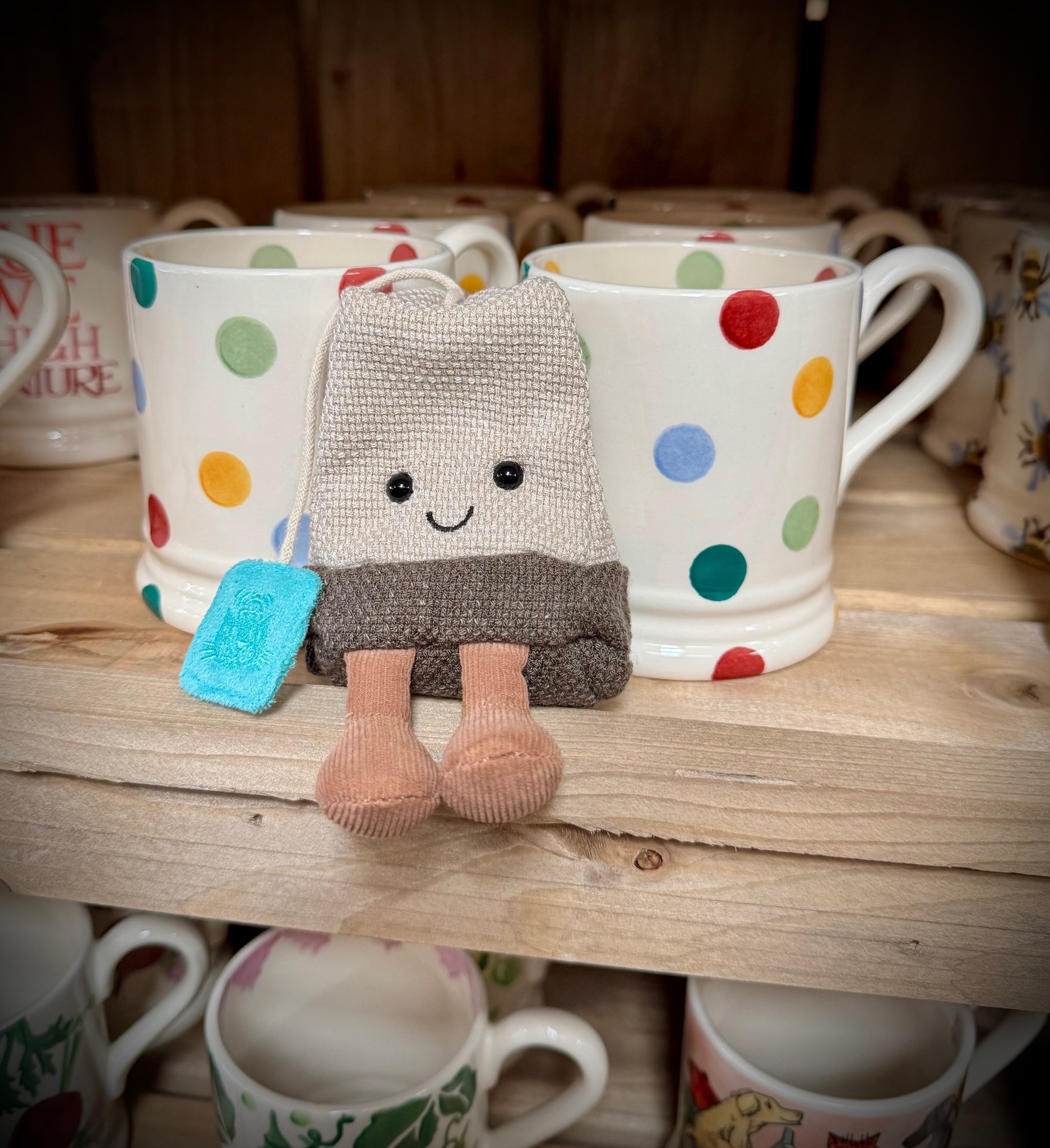 Jellycat Steepy Tea Bag stock update at Heads of Ayr Farm Park
