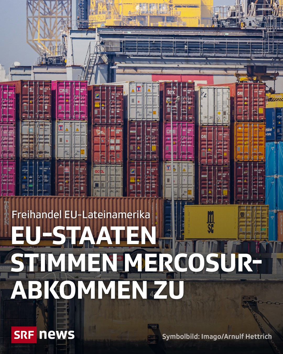 SRF - Der Weg für den Abschluss des EU-Freihandelsabkommens mit den ...