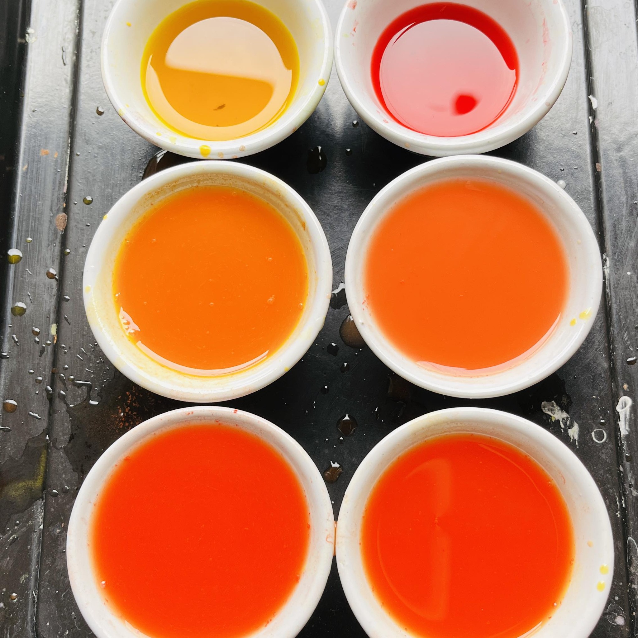 Color mixing very Amazing The final results make new color #Satisfying ...