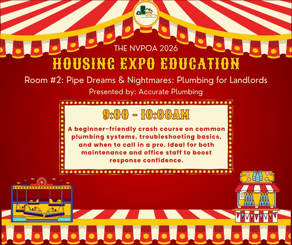 🚿 Next Up... - NVPOA North Valley Property Owners Association | Facebook