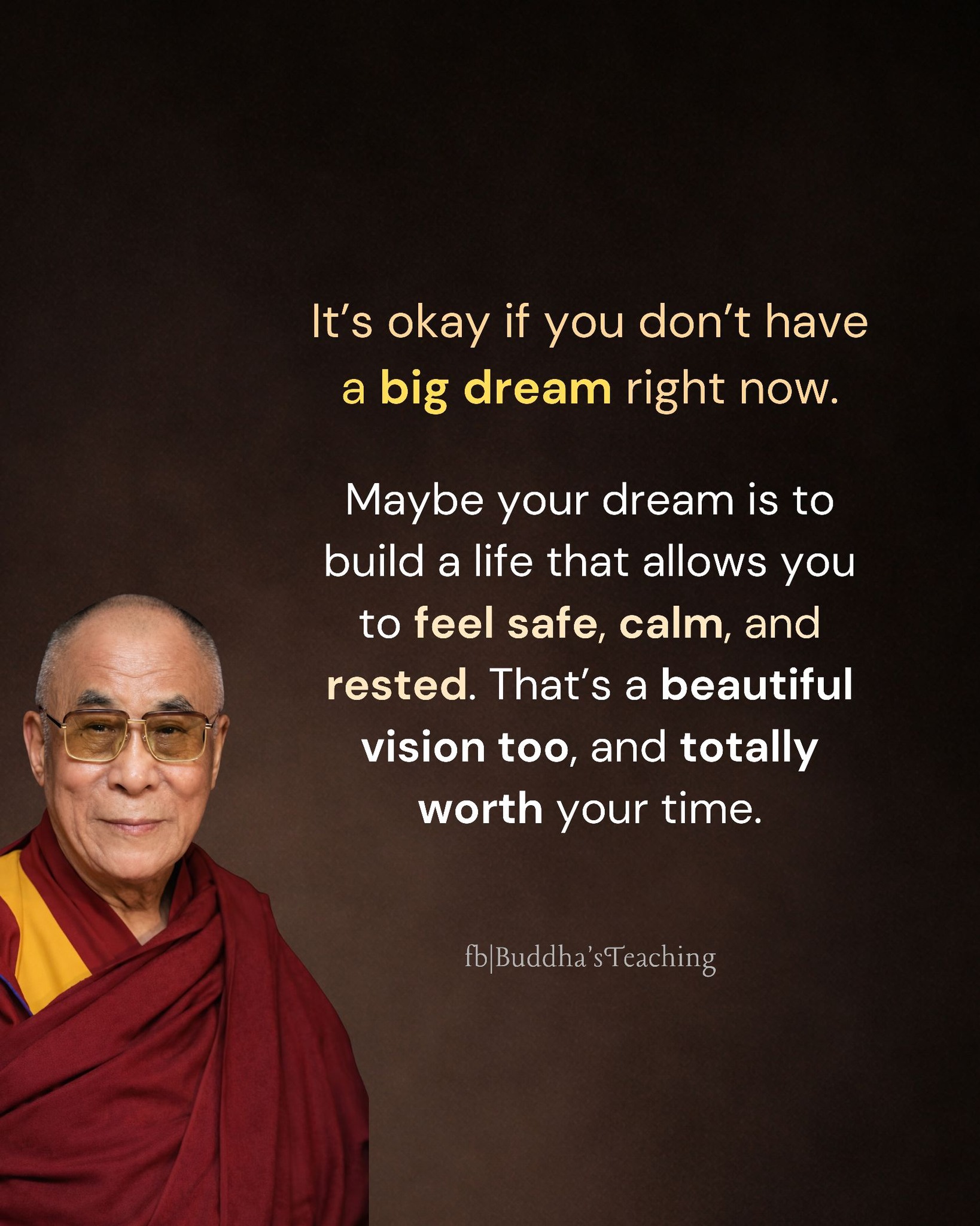 Buddha's - This is a gentle reminder for a world obsessed with ambition ...
