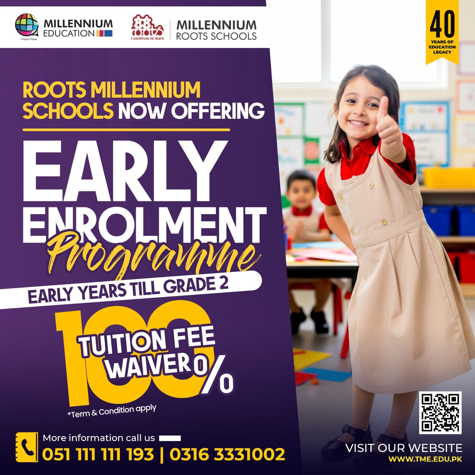 Roots Millennium School, Kingston Campus, G-15, Islamabad added a new ...