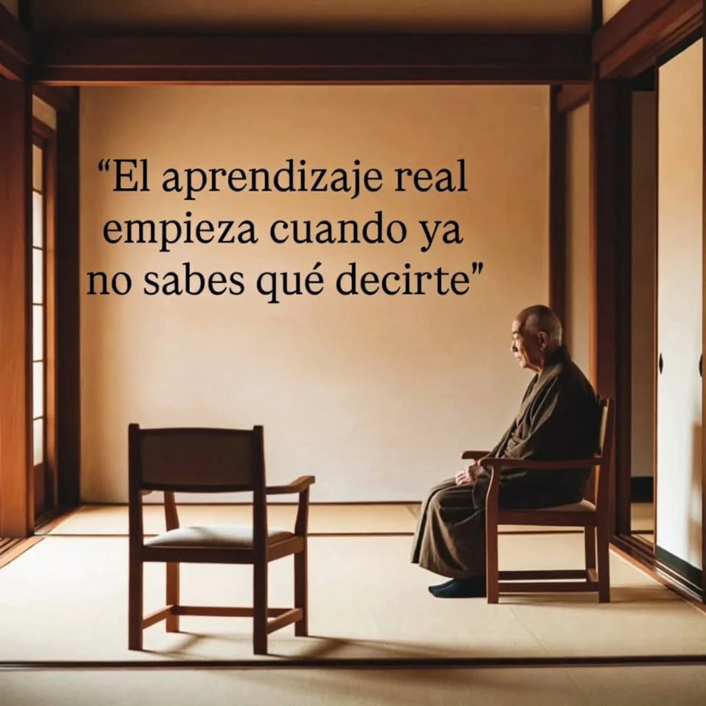 Red - EL MAESTRO Y LA SILLA VACÍA El aprendiz Nao siempre se sentaba ...
