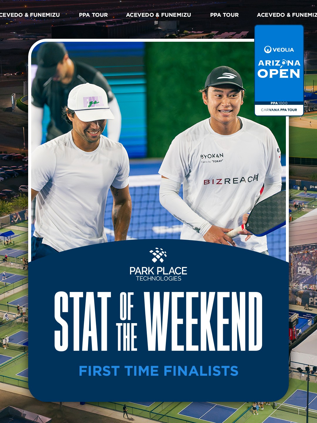 Breakthrough in Arizona. 🔥 Nico Acevedo and Yuta Funemizu reached