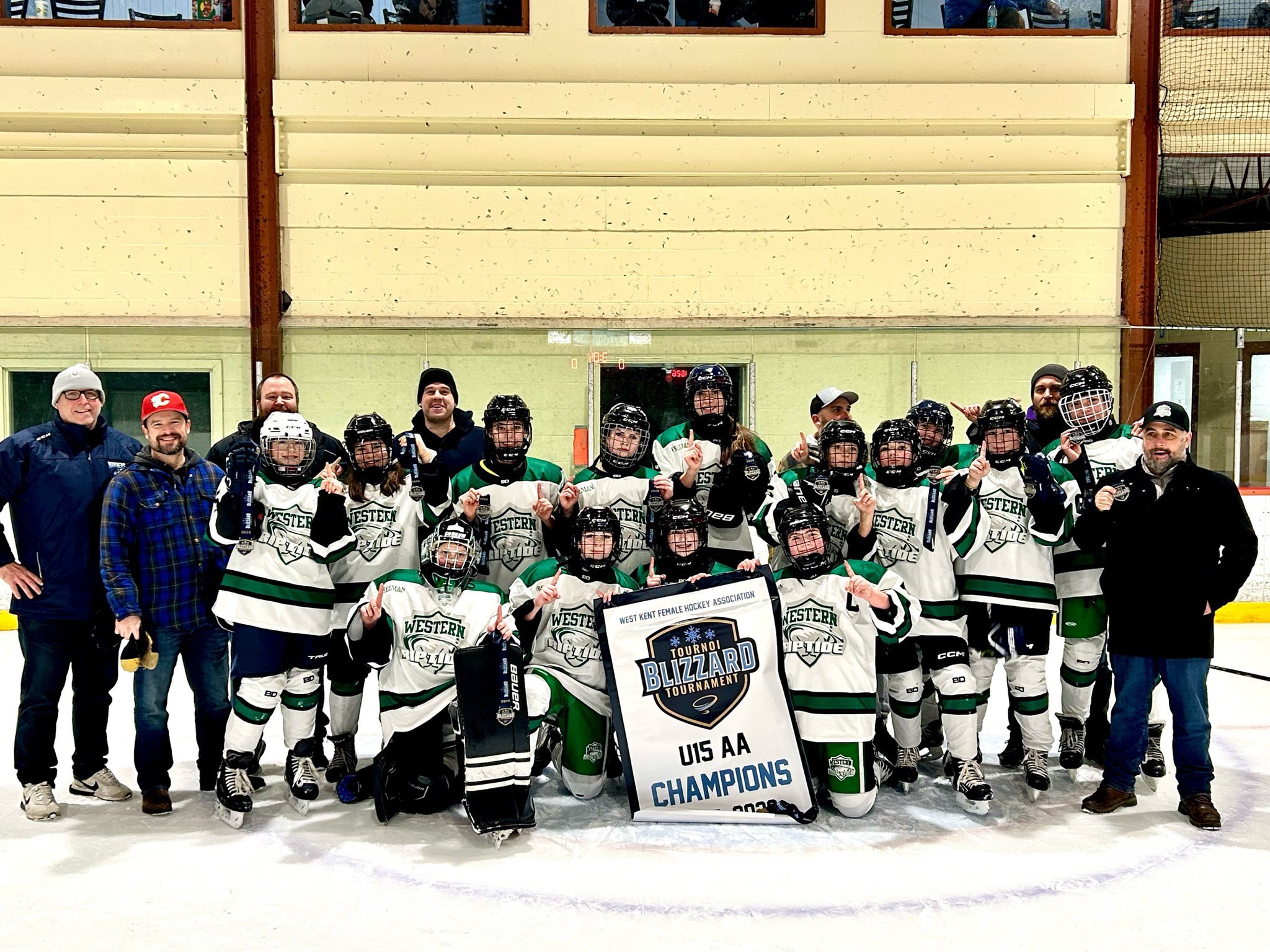 The U15AA are... - Western Riptide Female Hockey Association | Facebook