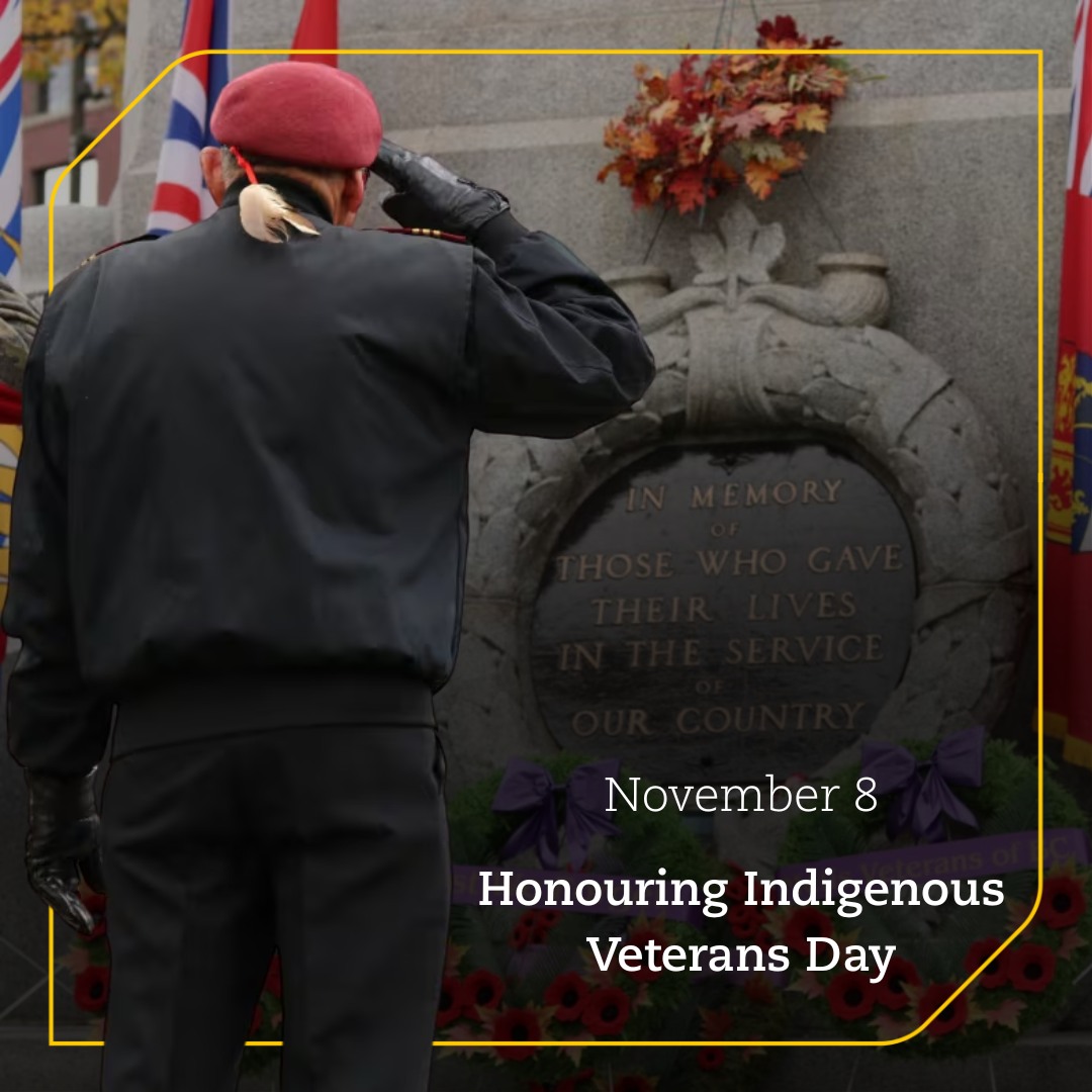 Securiguard - Today we recognize Indigenous Veterans Day, a day to ...