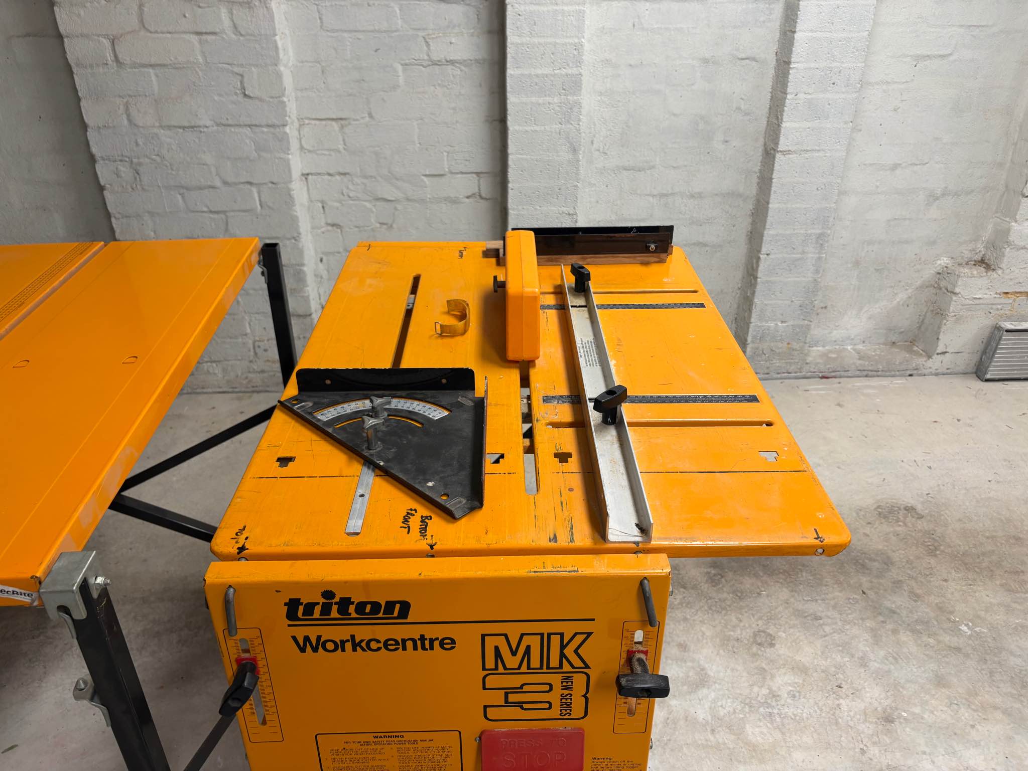 Triton MK3 Workcentre – Table & Extension (No Saw) - Saws & Blades ...