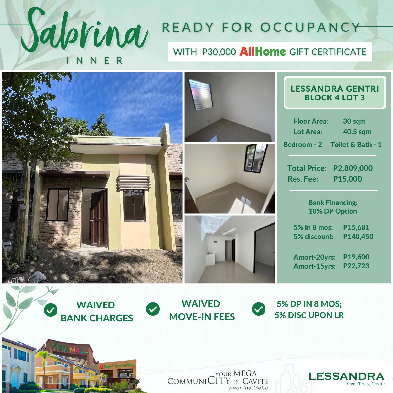 READY FOR... - Ready For Occupancy House and Lot for SALE