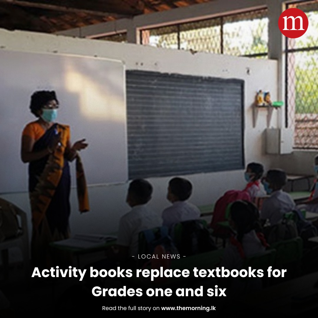 The Morning - The Ministry of Education has announced that textbooks ...
