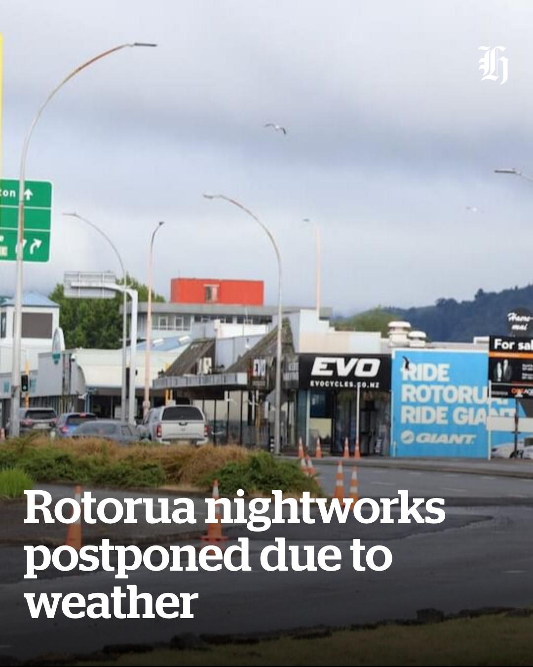 The overnight rebuild work is... - Rotorua Daily Post | Facebook