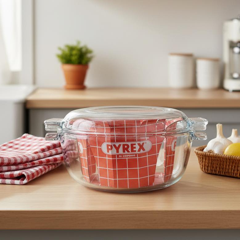 ZuruJapan - ภาชนะแก้วพร้อมฝาปิด Pyrex ความจุ 1.2 ลิตร เป็นภาชนะแก้ว ...