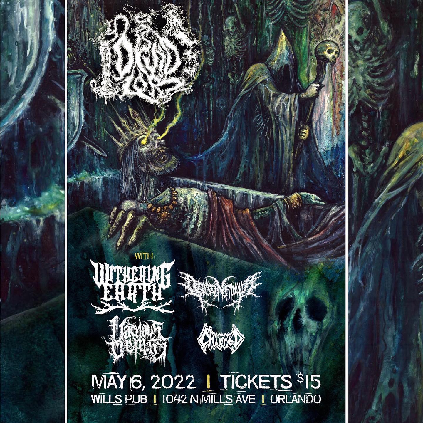 Vacuous Depths - - MAY’s REIGN OF DEATH - TAMPA - 5/6/22... | Facebook