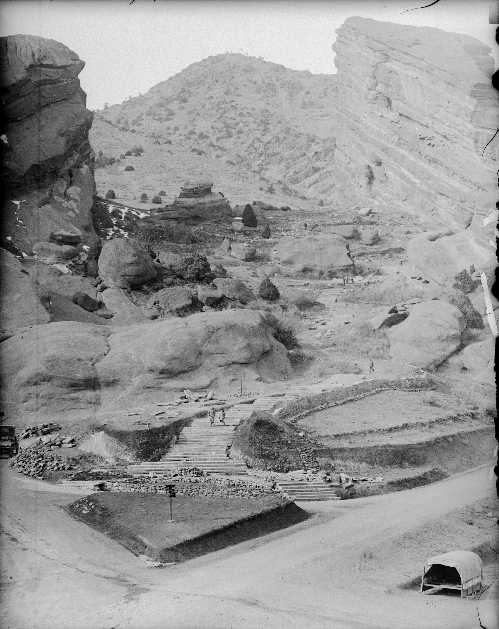 Colorado - Thing of the past ... Red Rocks Creator: Rhoads, Harry ...