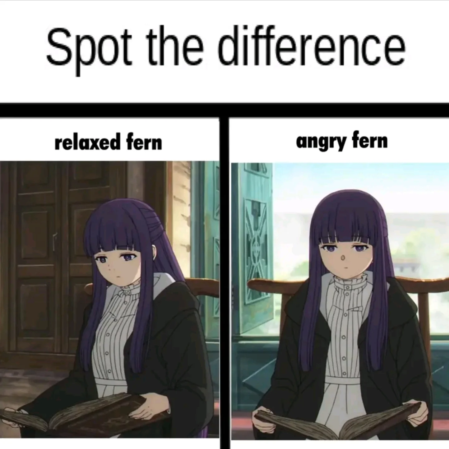 AS-Anime - Spot the difference Anime: Frieren: Beyond Journey's End ...