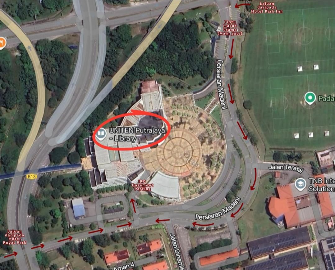 UNITEN - LIBRARIAN UPDATES @ IRC | OUR LOCATION'S MAP Find us ...