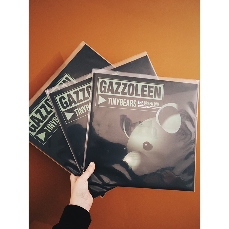 Just In! GAZZOLEEN - Tinybears (the green one)! on coloured vinyl